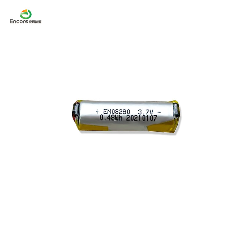08280 120mAh Silindirik Lipo Pil