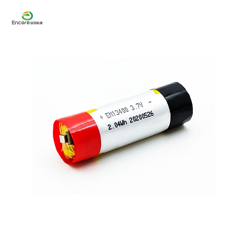 13400 Silindirik 550mah lipo pil