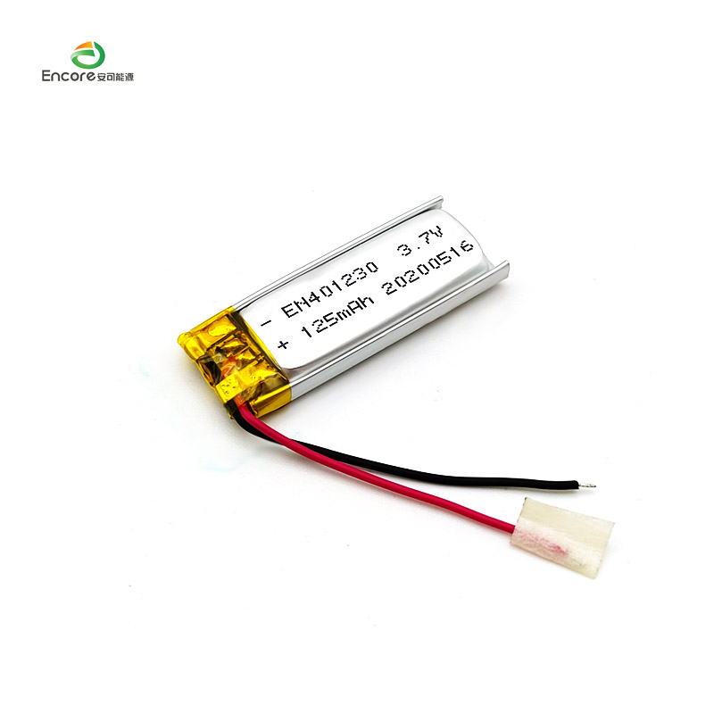 3.7v 125mah Akıllı Giyilebilir Cihazlar Lipo Pil