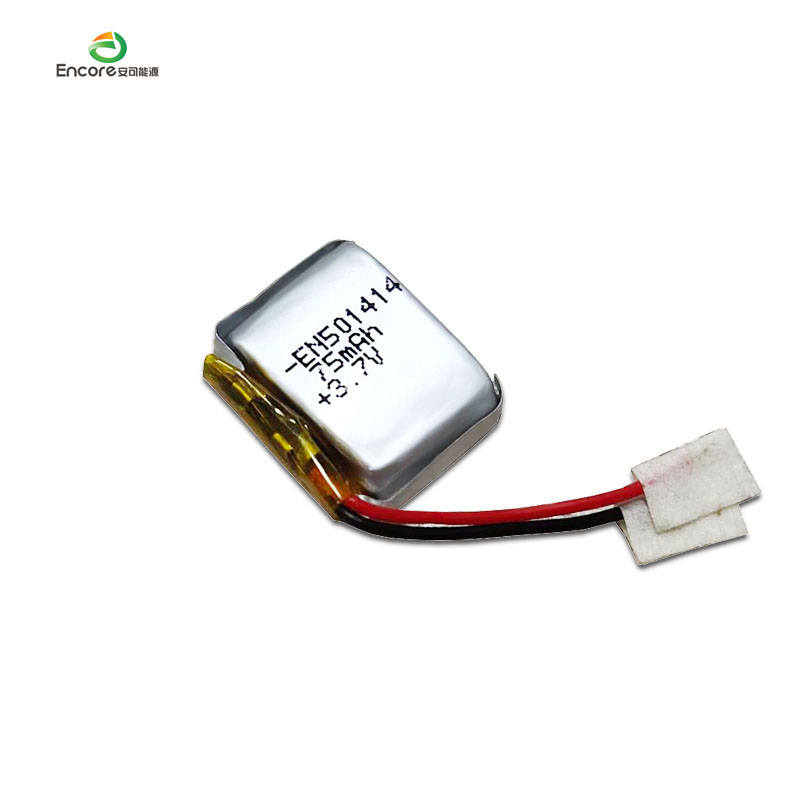 75mAh Li Polimer Pil 501419