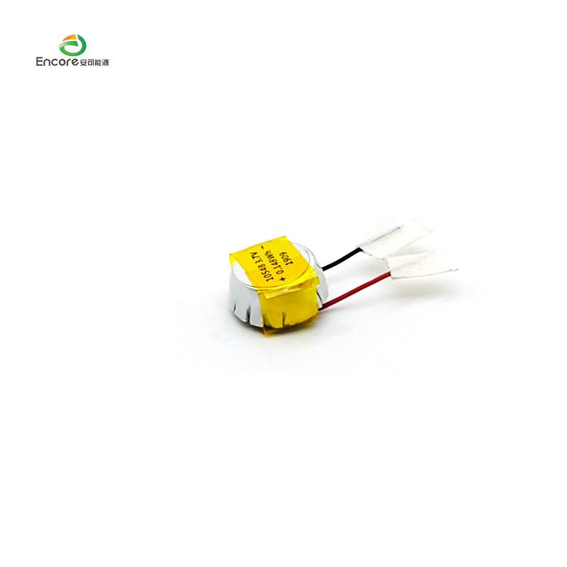 Li İyon Düğme Hücresi 3.7v Düğme 40mah